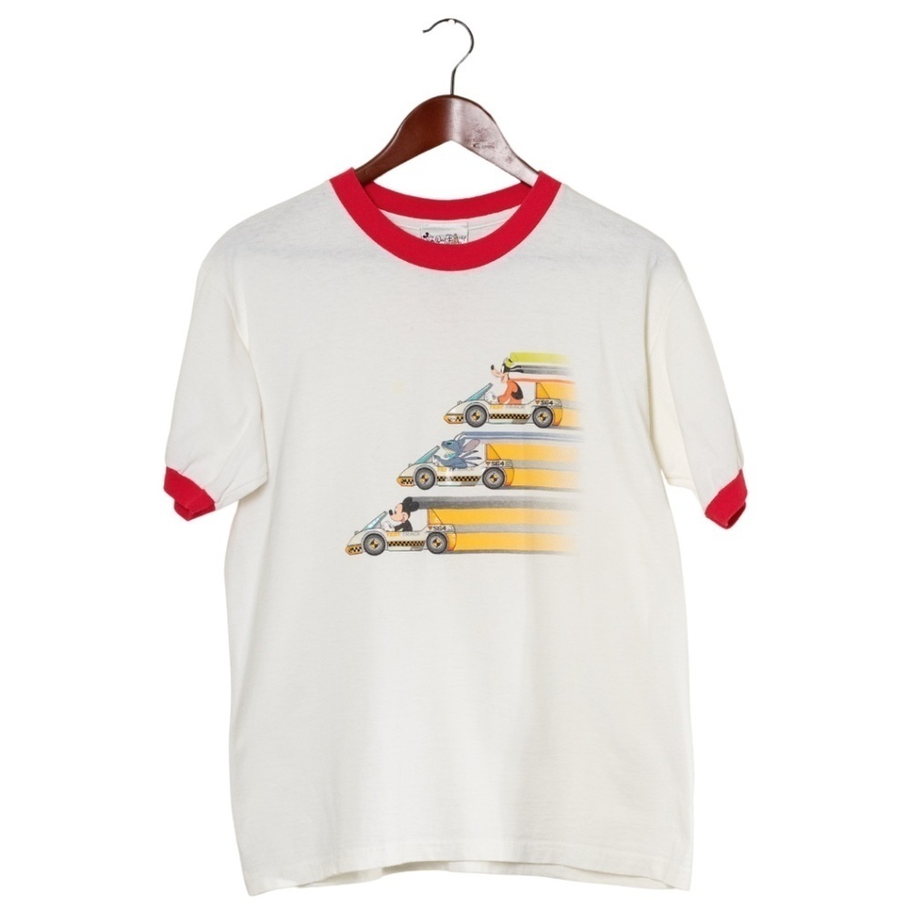 RARE Limited Edition Disney Test Track Ringer Tee 2004 Youth XL